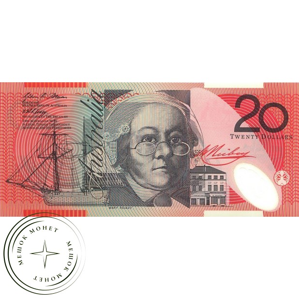 Австралия 20 долларов 2002