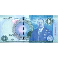 Банкнота Тонга 10 паанга 2015