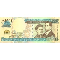 Банкнота Доминикана 500 песо 2011