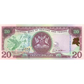 Банкнота Тринидад и Тобаго 20 долларов 2006