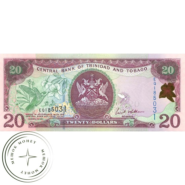 Тринидад и Тобаго 20 долларов 2006 - 44225615
