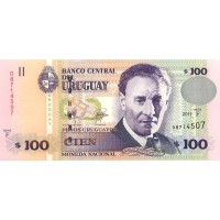Банкнота Уругвай 100 песо 2011
