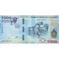 Бурунди 5000 франков 2015