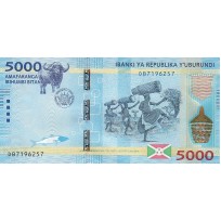 Банкнота Бурунди 5000 франков 2015