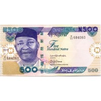 Нигерия 500 найра 2015