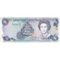 Банкнота Каймановы острова 1 доллар 1996