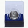 Монета 25 рублей Логотип Футбол 2018 в футляре (цвет: синий)