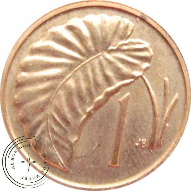 Острова Кука 1 цент 1973