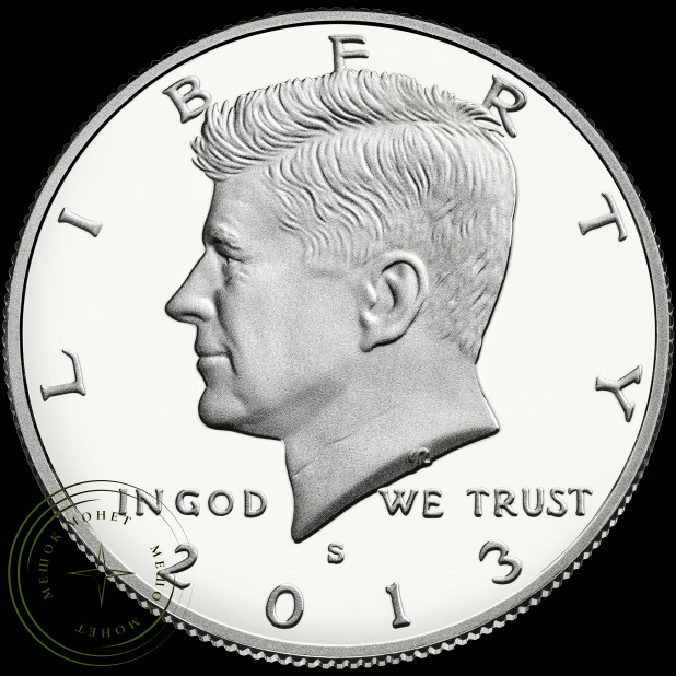 США 50 центов 2013 Кеннеди