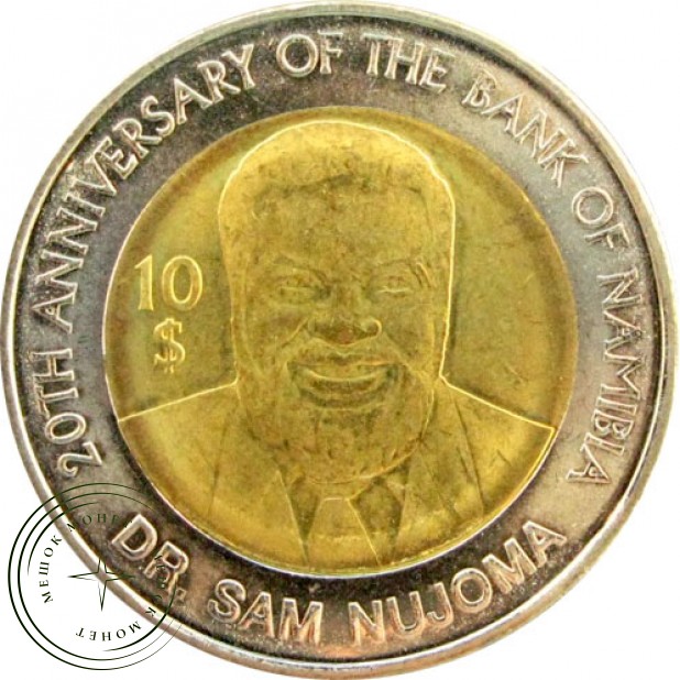 Намибия 10 долларов 2010