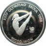 Южная Корея 10000 вон 1987 Прыжки в воду