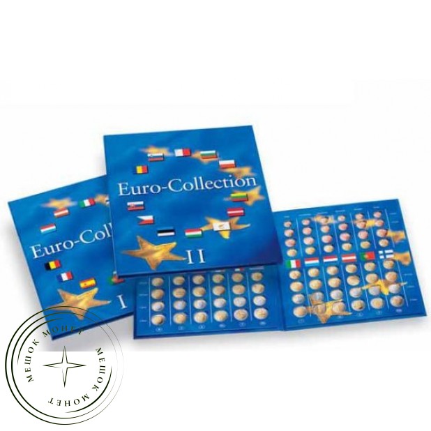 Альбом-папка для монет евро Euro-Collection Том 1