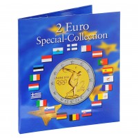 Альбом-папка для монет 2 евро