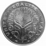 Джибути 5 франков 1991