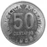 Аргентина 50 сентаво 1955