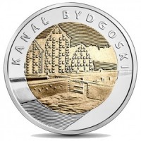 Польша 5 злотых 2015 Быдгощский канал