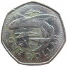 Барбадос 1 доллар 1989