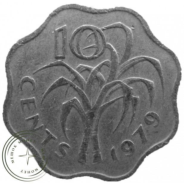 Свазиленд 10 центов 1979