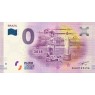Памятная банкнота Россия 2018 0 евро Бразилия