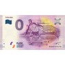 Памятная банкнота Россия 2018 0 евро Панама