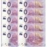 Памятная банкнота Россия 2018 0 евро Россия 10 штук