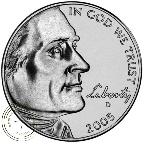 США 5 центов 2005 Выход к океану — 21713683