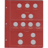 Альбом для регулярных монет России с 1991 года
