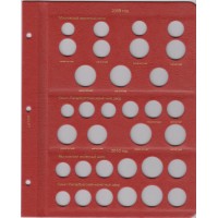 Альбом для регулярных монет России с 1991 года