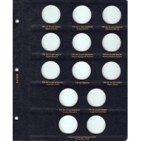 Альбом для памятных и регулярных монет ГДР 1948-1990