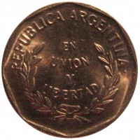 Аргентина 1 сентаво 1998