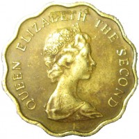 Гонконг 20 центов 1973