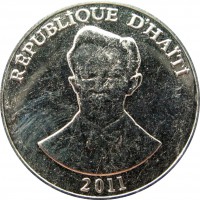 Монета Гаити 50 сентим 2011