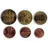 Азербайджан набор разменных монет образца 2006