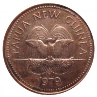 Монета Папуа—Новая Гвинея 2 тоа 1979