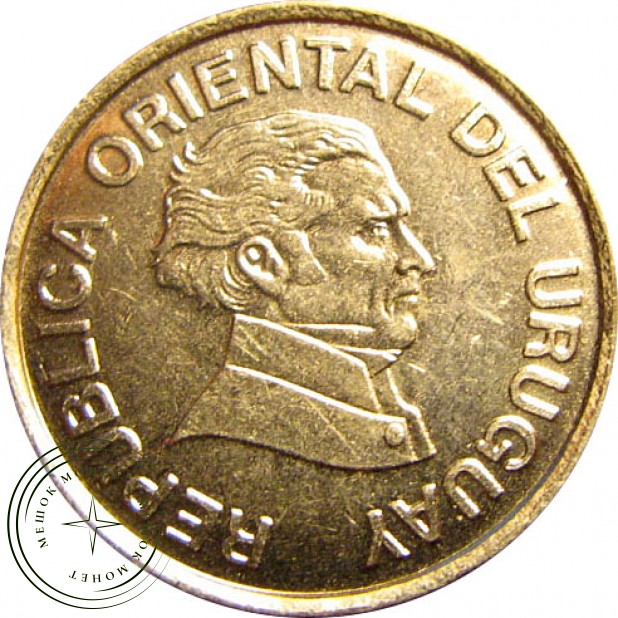 Уругвай 50 сентесимо 1998