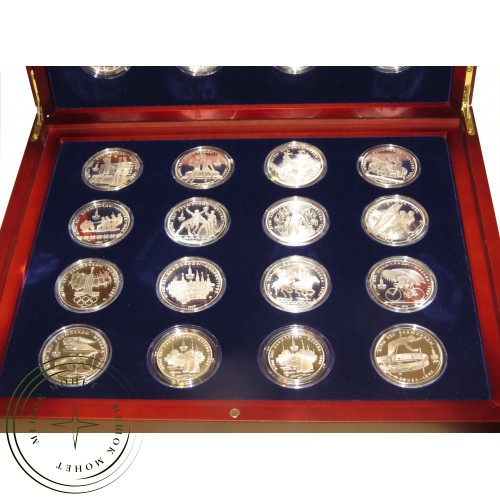 Набор серебряных монет Олимпиада 80 PROOF de Luxe — 27499633