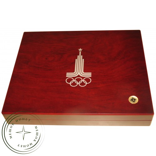 Набор серебряных монет Олимпиада 80 PROOF de Luxe — 27499633