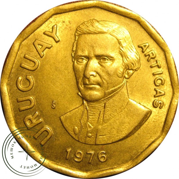 Уругвай 1 песо 1976