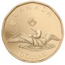 Канада 1 доллар 2012 Олимпида Ванкувер 2010 Олимпийская утка