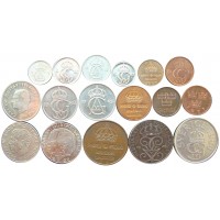 Набор монет Швеции (17 монет)