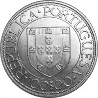 Монета Португалия 100 эскудо 1988