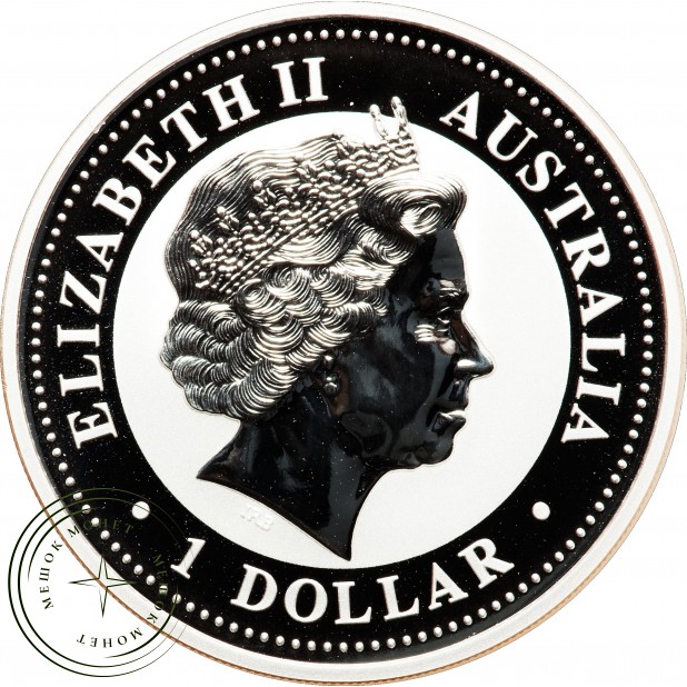 Австралия 1 доллар 2007 Год Свиньи