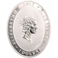 Острова Ниуэ 1 доллар 2012 Лунный календарь: Год дракона