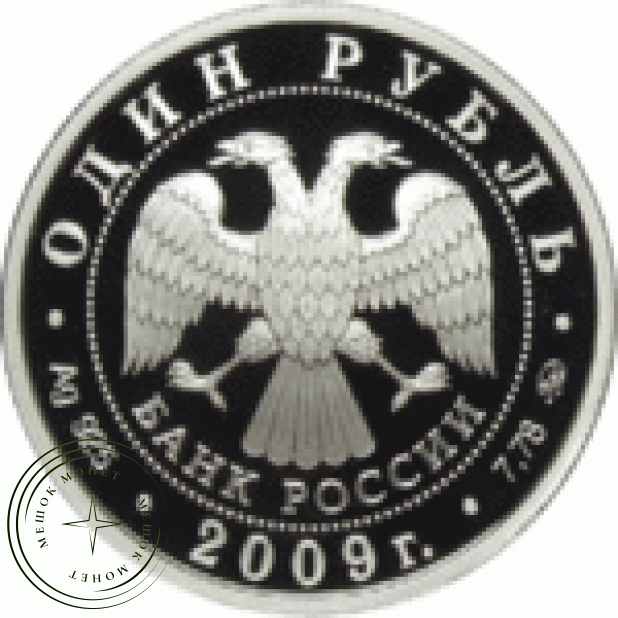 Набор 1 рубль 2009 г Военно-Воздушные силы (ВВС) - 33071870