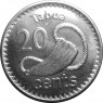 Фиджи 20 центов 2012