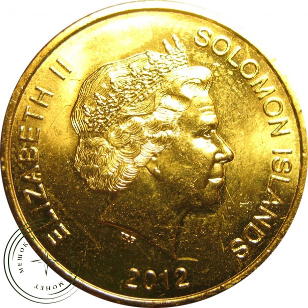 Соломоновы острова 2 доллара 2012