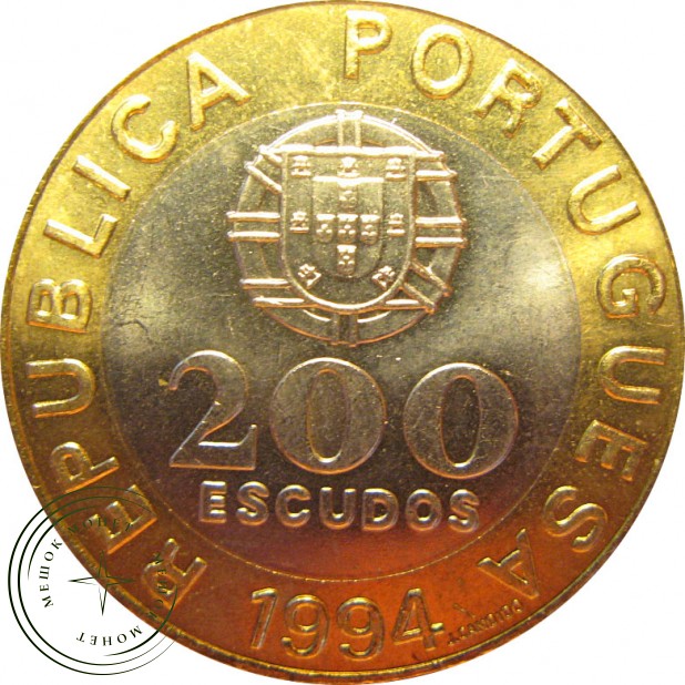 Португалия 200 эскудо 1994