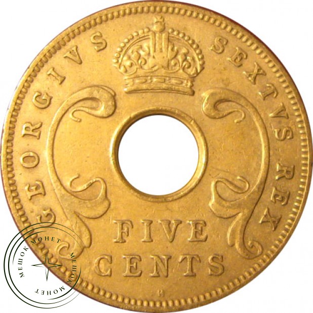 Восточная Африка 5 центов 1963