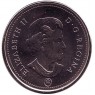 Канада 25 центов 2013 Олень