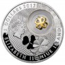 Острова Ниуэ 2 доллара 2012 Монета на счастье: Четырехлистный клевер